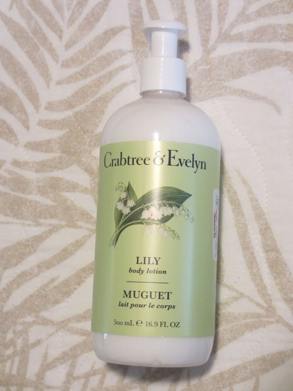 Crabtree & Evelyn Lily Body Lotion 16.9 Fl Oz Hydrating & Nourishing Formula